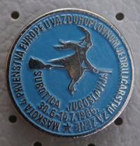 Maskota 4. prvenstva Evrope u vazduhoplovnom jedriličarstvu za žene Subotica - Jugoslavija